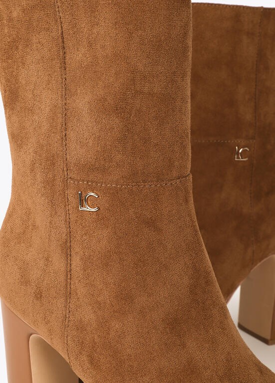 STIVALETTO CON ZEPPA ECO PELLE O SUEDE