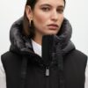 GILET MIDI DOPPIO TESSUTO