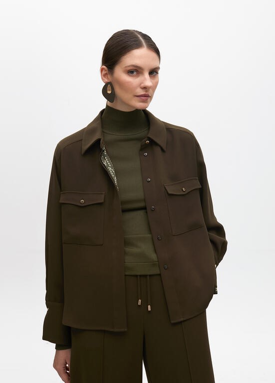 CAMICIA GIACCA CON TASCHE