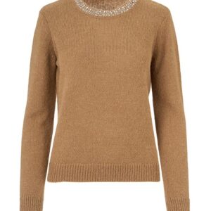 MAGLIA CON APPLICAZIONI SUL COLLO