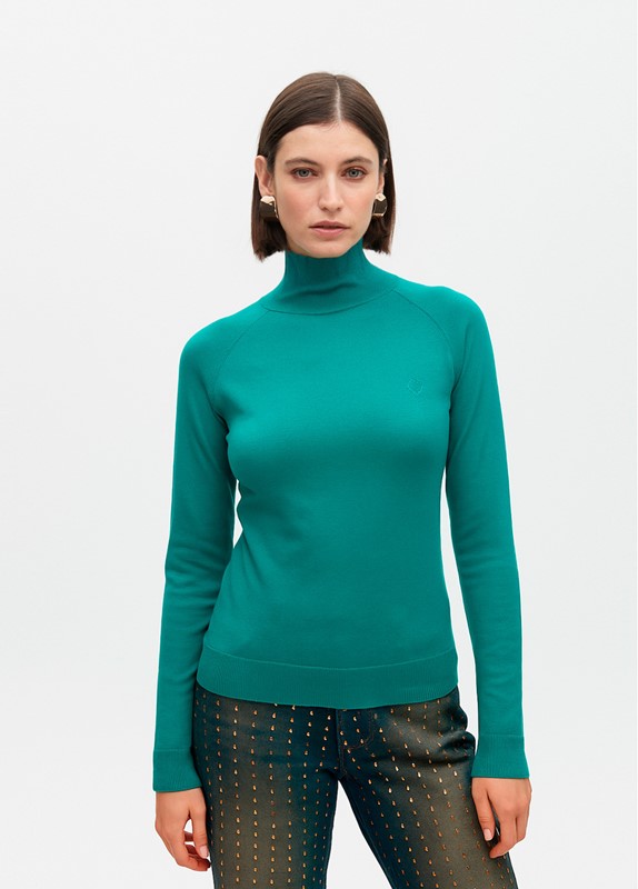 TOP COLLO PERKINS MANICA LUNG