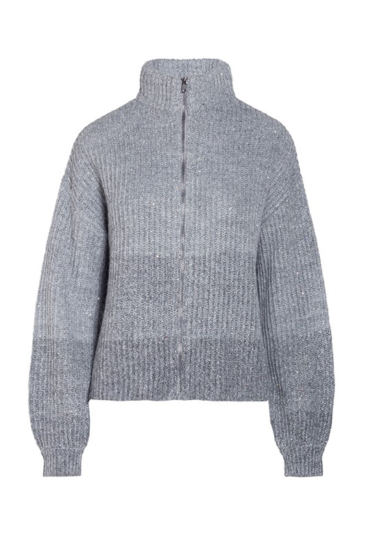 CARDIGAN CERNIERA PUNTI LUCE