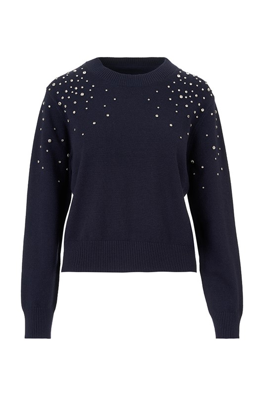 MAGLIA STRASS SPALLE