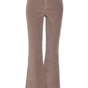 PANTALONE VELLUTO RIGHE CON CINTURA