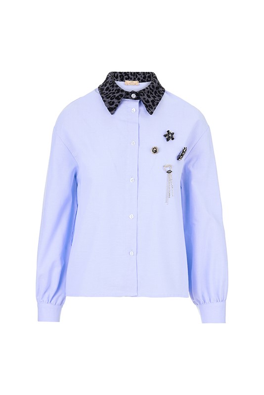 CAMICIA DETTAGLI ANIMALIER