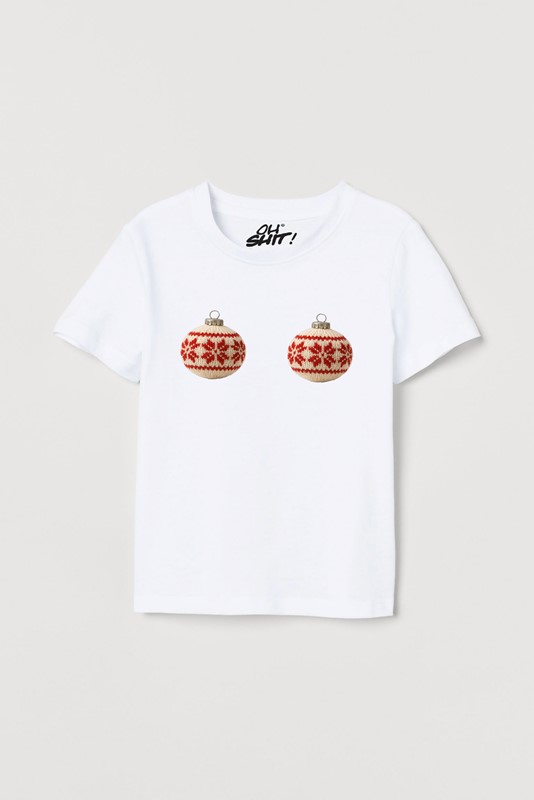 T-SHIRT PALLE DI NATALE