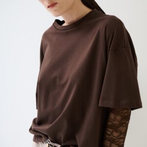 TSHIRT OVER MANICHE PIZZO