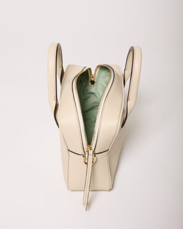 BAULETTO PELLE MARTELLATA CON TRACOLLA