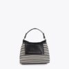 BORSA CON FINITURA A CONTRASTO