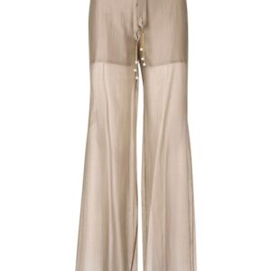 PANTALONE EFFETTO TRASPARENTE