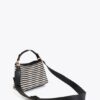 BORSA CON FINITURA A CONTRASTO