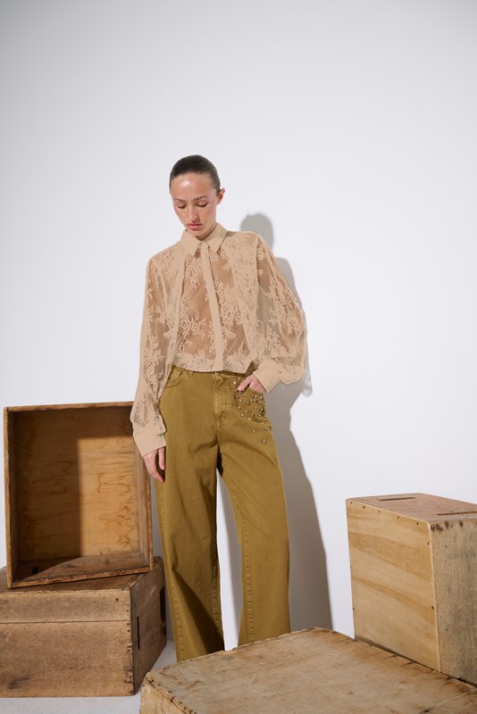 CAMICIA IN PIZZO