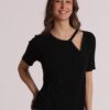 MAGLIA MANICA CORTA CON APERTURA