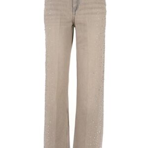 JEANS STRASS LATERALI