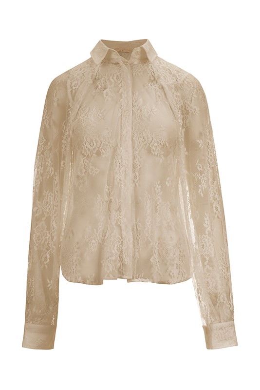 CAMICIA IN PIZZO