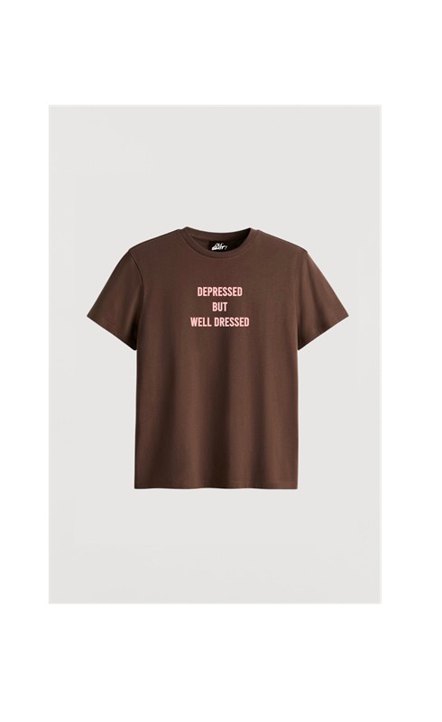 T-SHIRT COTONE DEPRESSED