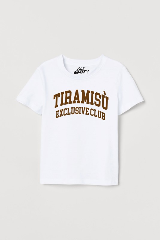 T-SHIRT COTONE TIRAMISÙ