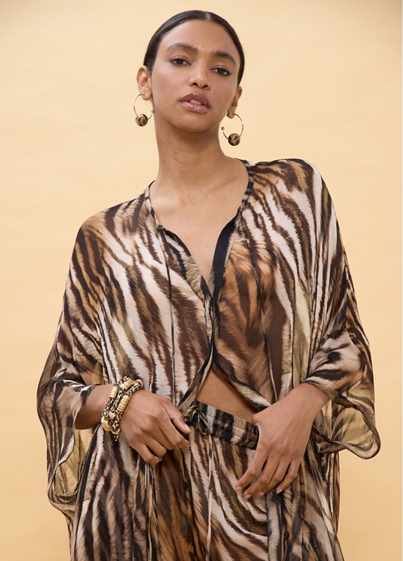 KIMONO OVER ZEBRATO