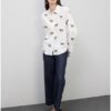 CAMICIA IN POPRLINE STAMPA LEOPARDO