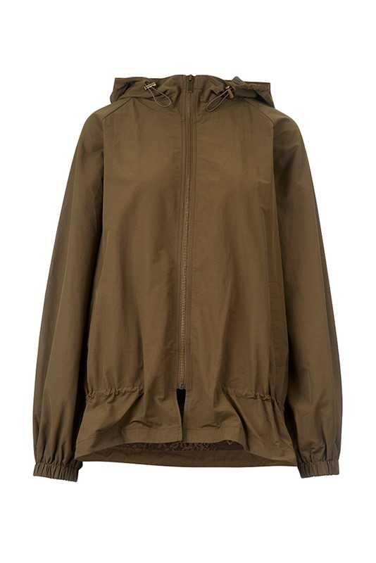 TRENCH CORTO CON PIZZO