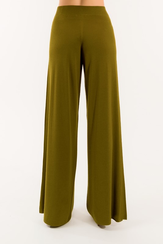 PANTALONE IN MAGLIA MISTO VISCOSA