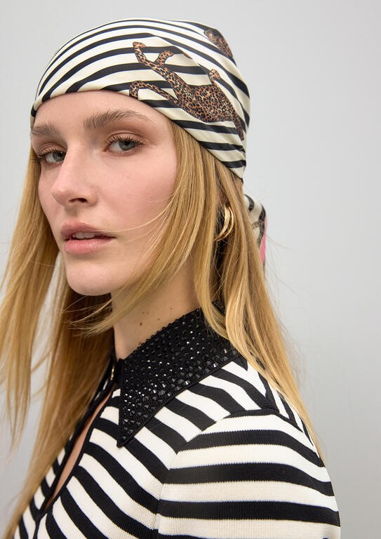 FOULARD TAMPA LEOPARDATA