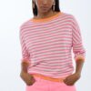 MAGLIA A RIGHE BICOLORE