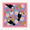 FOULARD STAMPA TROPICALE