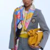 FOULARD STAMPA TROPICALE