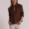 BLUSA IN TESSUTO JACQUARD