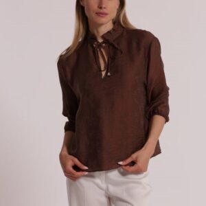 BLUSA IN TESSUTO JACQUARD