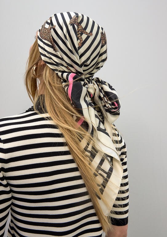 FOULARD TAMPA LEOPARDATA