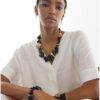COLLANA IN ACRILICO POLIESTERE 30%, ZINCO 10%, RESINA 60