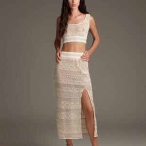CROP TOP IN CROCHET