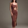 GONNA PAREO LUNGA BEACHWEAR DRAPEGGIATA