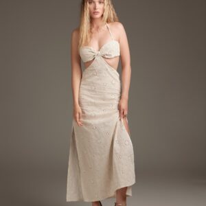 ABITO IN PIZZO SAN GALLO CUT OUT