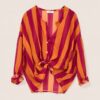 CAMICIA IN MUSSOLA STAMPATA