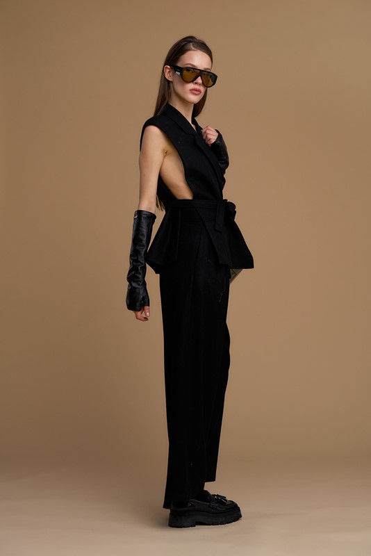GILET STARDUST SPACCHI E CINTURA
