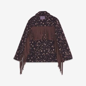 GIACCA ANIMALIER LANA FRANGE