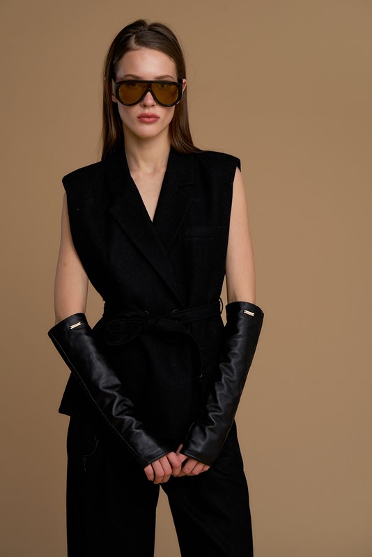 GILET STARDUST SPACCHI E CINTURA