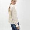 CAMICIA REGOLARE CON COLLETTO ALLA CAMICIA E SCHIENA PIEGHET