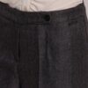 PANTALONE PALAZZO TWEED A SPIGA DI PESCE