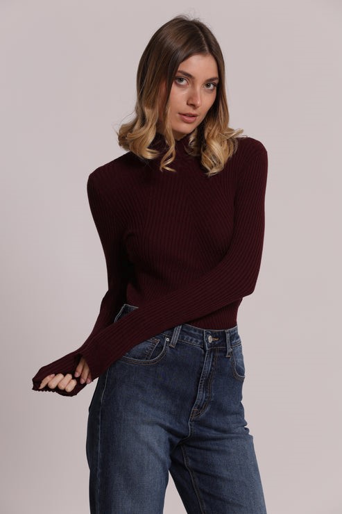 MAGLIA LUPETTO MISTO VISCOSA