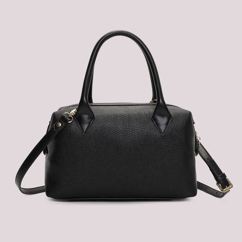 BORSA A BAULETTO CON DETTAGLIO APPESO